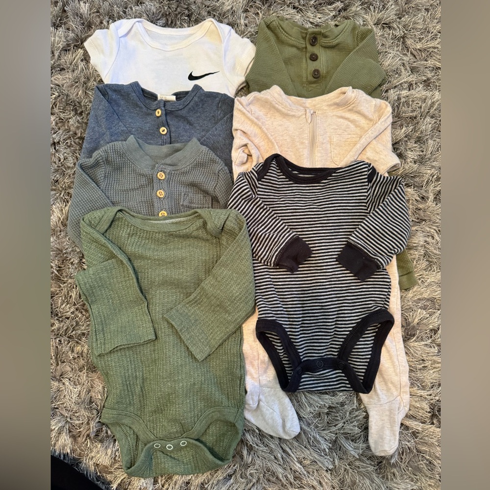 0-3 Months Baby Boy Clothes Lot
